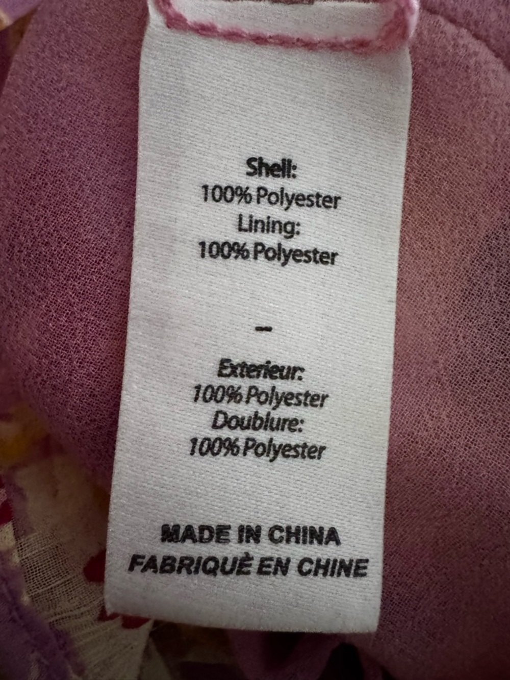 Cinq À Sept Womens Tossed Floral Lyra Dress, mauve orchid 6 - Picture 9 of 9